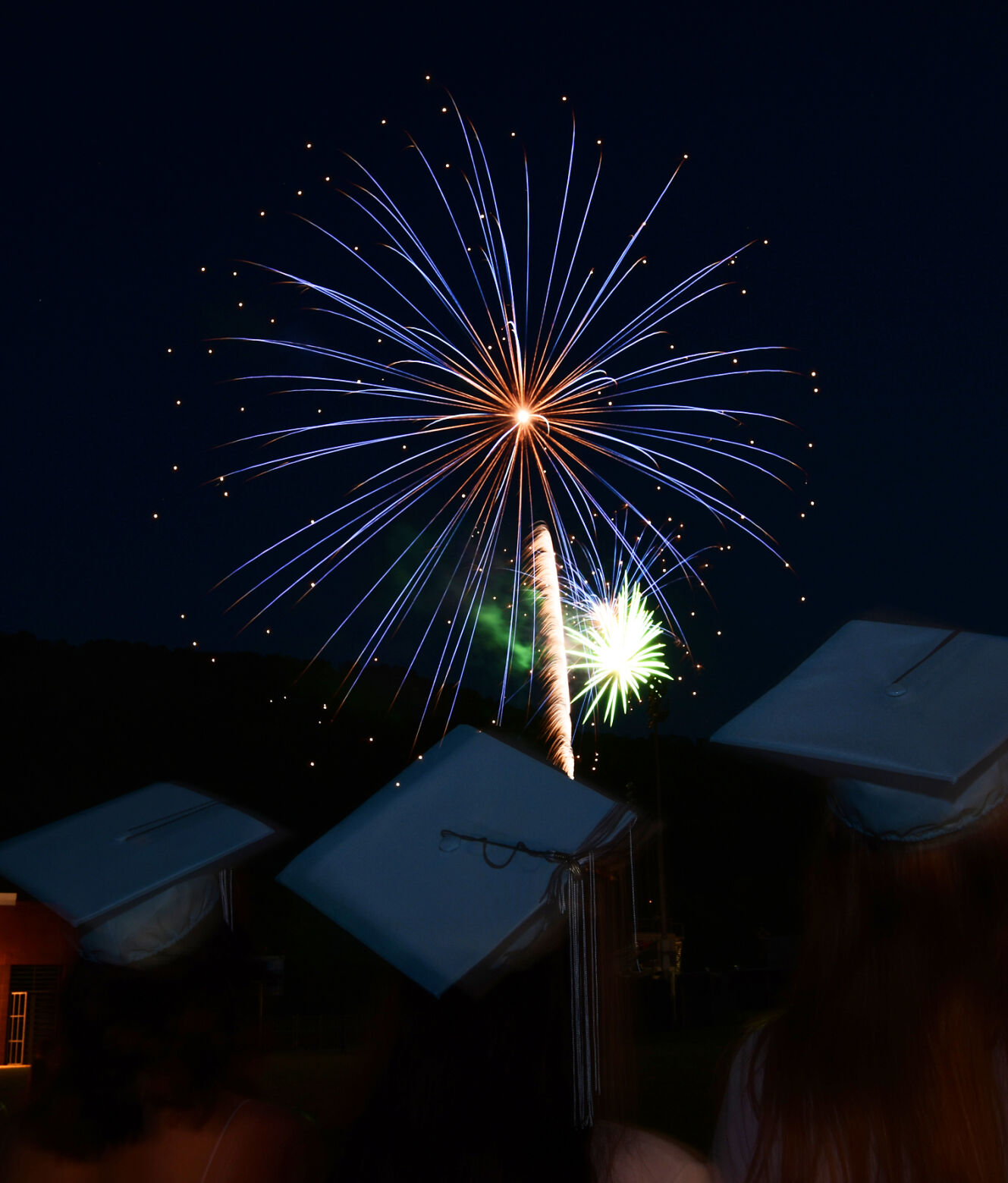 GJHS graduating fireworks